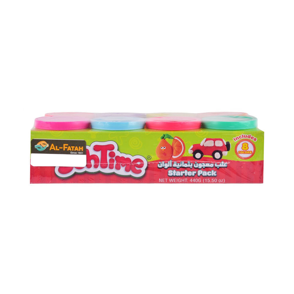 3283-A DOHTIME PLAY DOUGH 440G SET 8PCS Default Title - MamasJan Toys