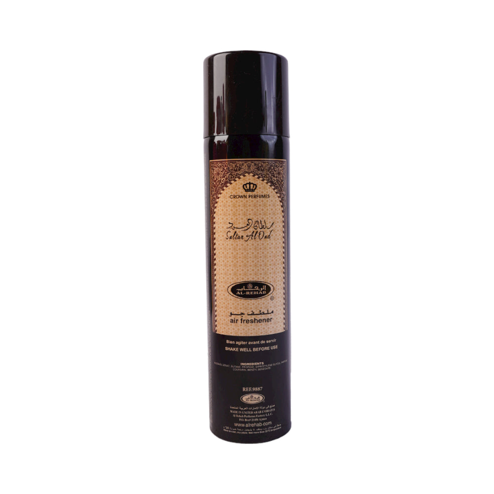 AL REHAB AIR FRESHNER SULTAN AL OUD 300 ML Default Title - MamasJan Grocery Nonfood