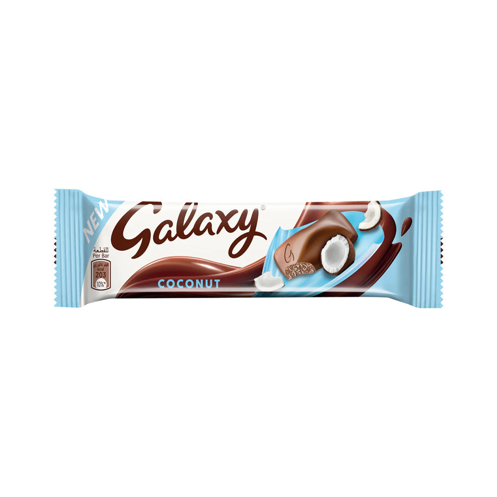 GALAXY CHOCOLATE COCONUT 36 GM Default Title - MamasJan Grocery Food