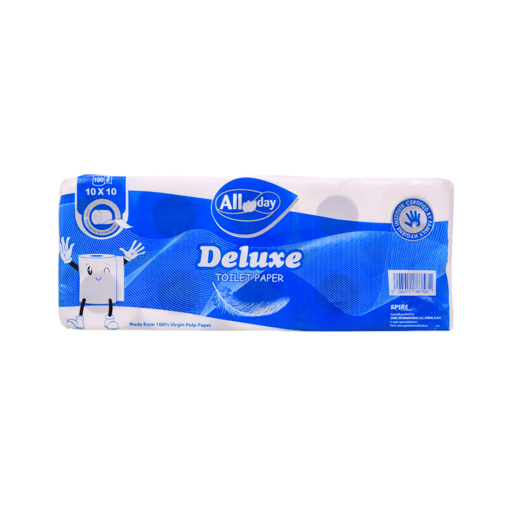 ALL DAY TOILET ROLL DELUXE 3PLY Default Title - MamasJan Grocery Nonfood