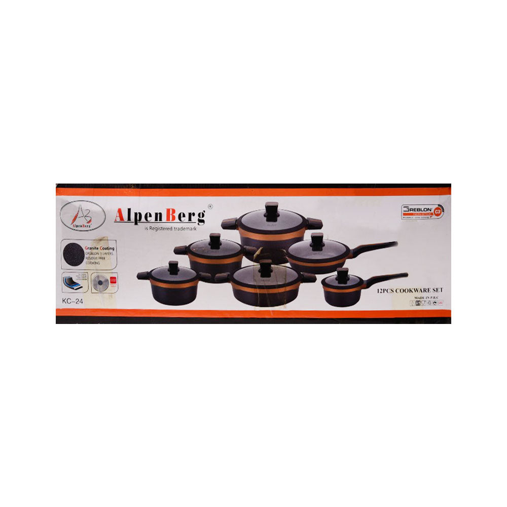 DAGCHI SET 12PC ALPEN BERG KC48 Default Title - MamasJan Crockery