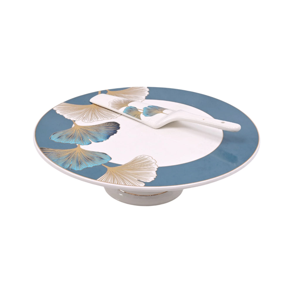 CAKE DISH ANGELA MK342 Default Title - MamasJan Crockery
