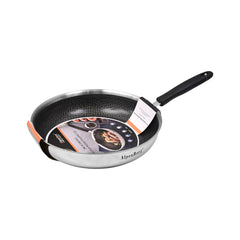 FRY PAN ALPEN BERG 28 CM HONEY COMB STAINSTEEL HP-103 Default Title - MamasJan Crockery