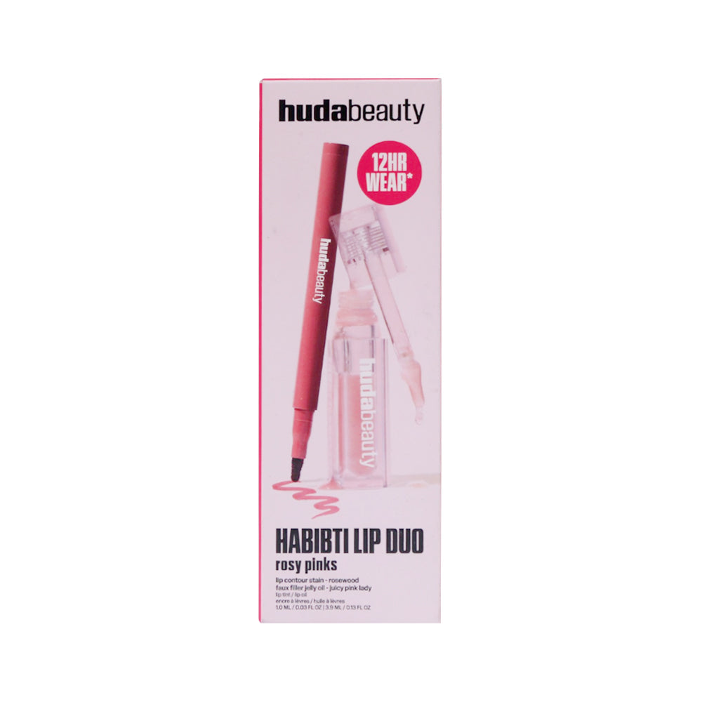 HUDA BEAUTY HABIBTI LIP DUO 3,9 ML Default Title - MamasJan Makeup