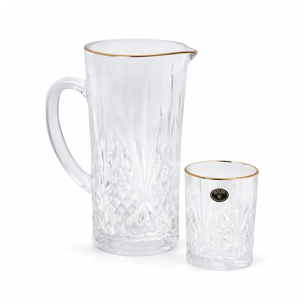 WATER SET 7PC FT GOLDEN LINE SMALL 60023 FT Default Title - MamasJan Crockery