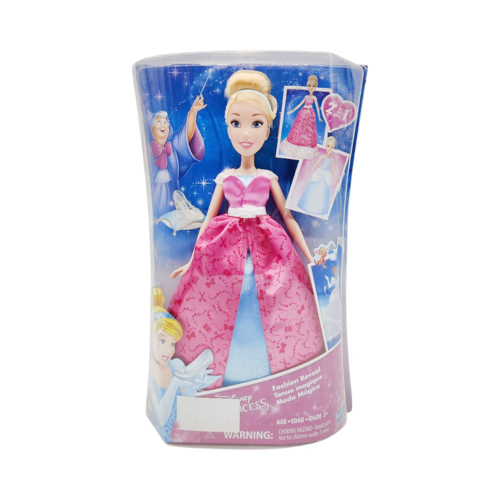 C0544 CINDERELLA DISNEY PRINCESS FASHION REVEAL A.I Default Title - MamasJan Toys
