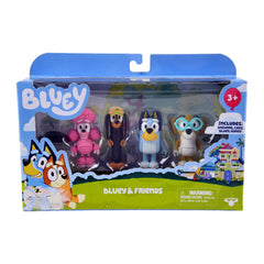 13013-14 BLUEY & FRIENDS FIGURE SET 4PC D Default Title - MamasJan Toys