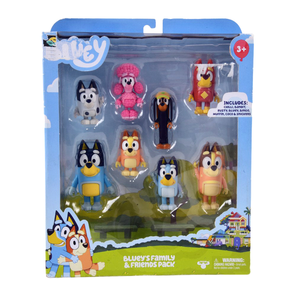 13036 BLUEYS FAMILY & FRIENDS FIGURE PACK D Default Title - MamasJan Toys