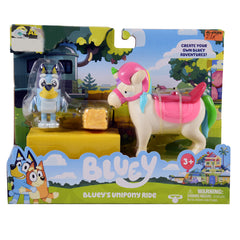 13050 BLUEYS UNIPONY RIDE & FIGURE D Default Title - MamasJan Toys