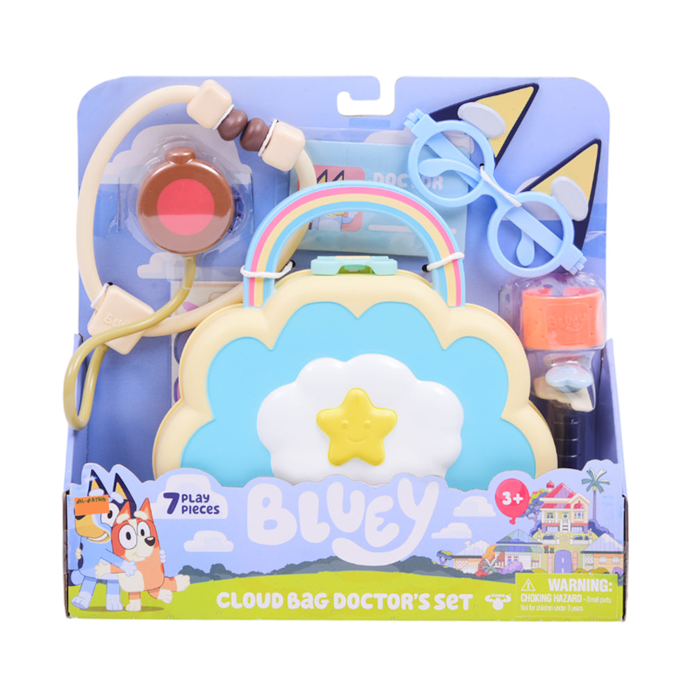 13095 BLUEY DOCTOR SET 7PCS A.I Default Title - MamasJan Toys
