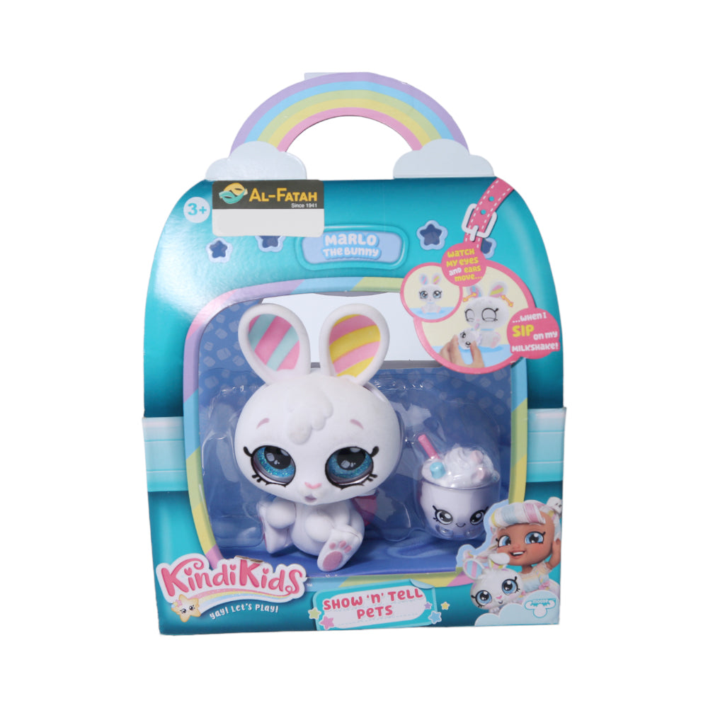 50113 KINDIKIDS MARLO THE BUNNY PET D Default Title - MamasJan Toys