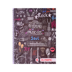 OLYMPIC RING NOTEBOOK 6 SUBJECT R.E Default Title - MamasJan Toys