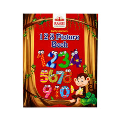 RAABI PICTURE LEARNING BOOK 123 R.E Default Title - MamasJan Toys