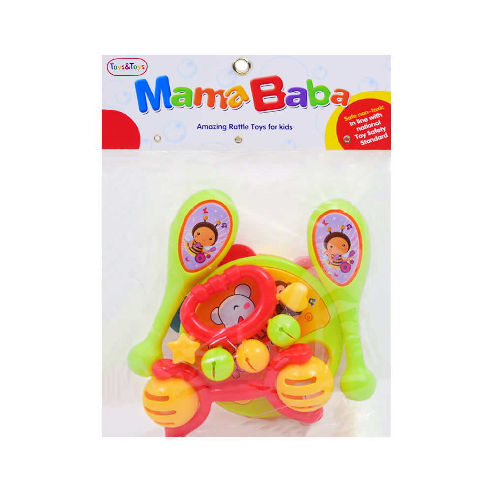 RA-02 RATTLE SET 5PCS H.T Default Title - MamasJan Toys