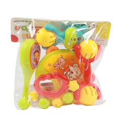RA-07 MAMA BABA RATTLE SET 5PC (+0M) A.I Default Title - MamasJan Toys