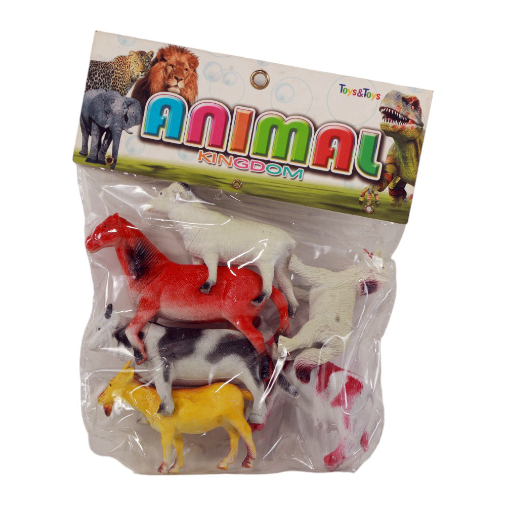 AL-02 FARM ANIMAL SET 6PC A.I (3+ YEAR) Default Title - MamasJan Toys