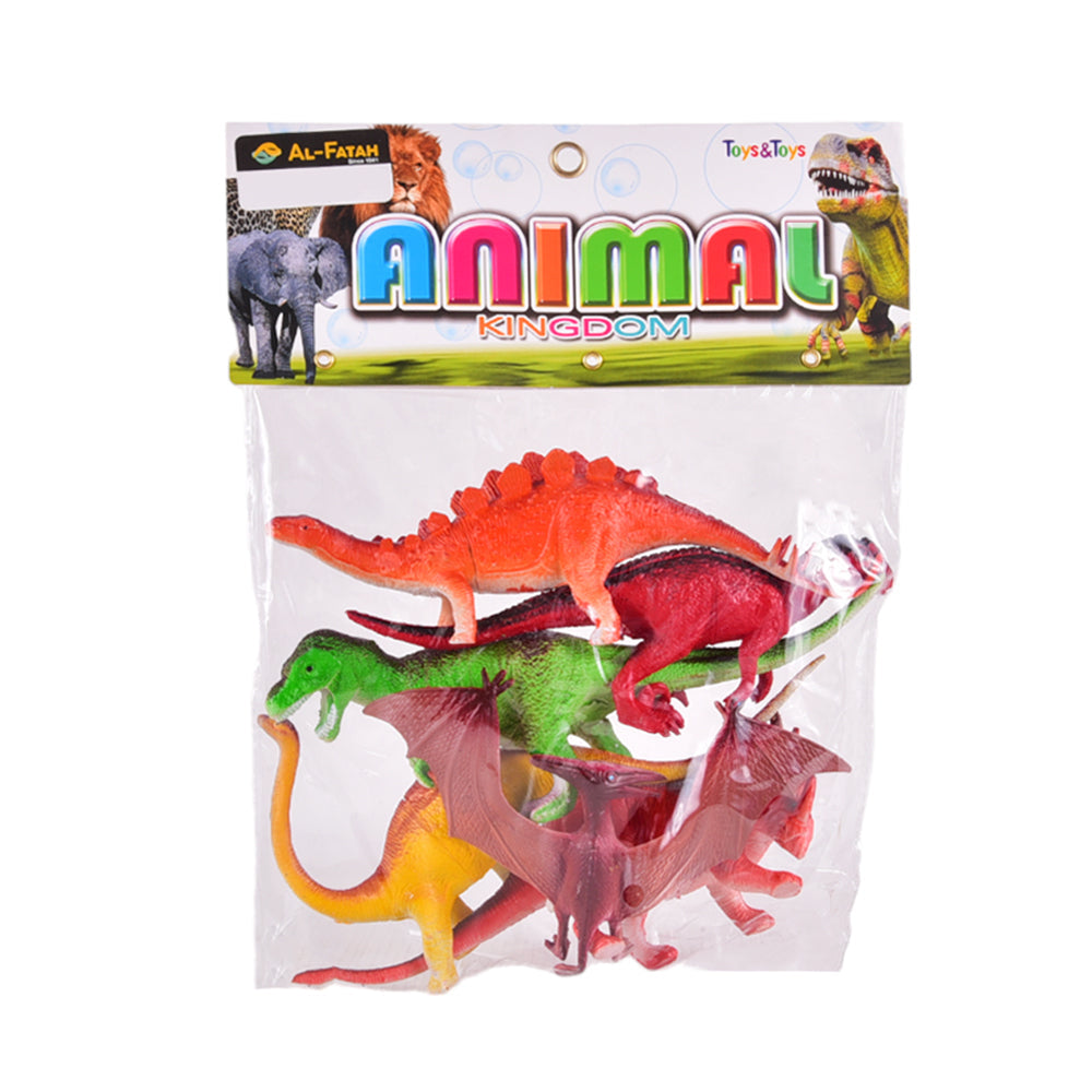 AL-03 DINOSAURS SET 6PCS Default Title - MamasJan Toys