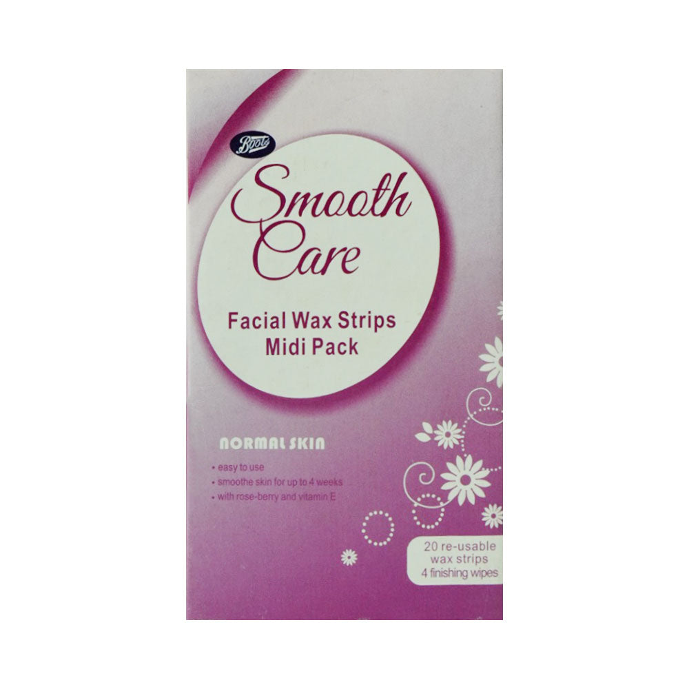 BOOTS FACIAL WAX STRIPS NORMAL SKIN 24PC Default Title - MamasJan skincare