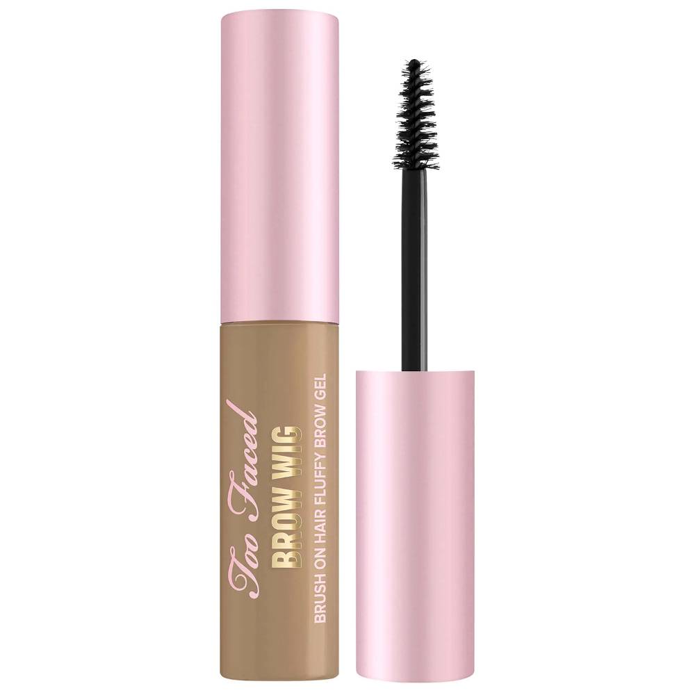 TOO FACED BRUSH ON HAIR FLUFFY BROW GEL TAUPE 5.5ML Default Title - MamasJan Makeup