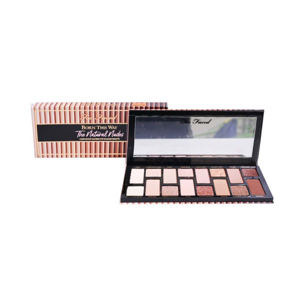TOO FACED EYE SHADOW PALETTE THE NATURAL NUDES COMPLEXTION I Default Title - MamasJan Makeup