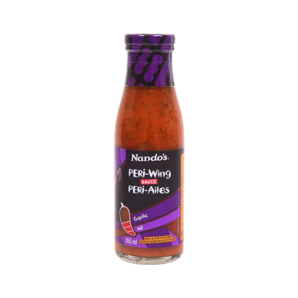 NANDOS PERI PERI SAUCE GARLIC 355 ML Default Title - MamasJan Grocery Food