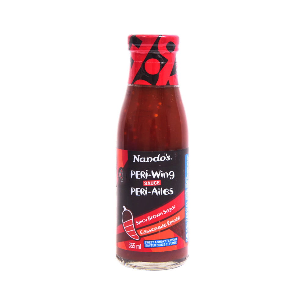 NANDOS PERI PERI SAUCE SPICY BROWN SUGAR 355 ML Default Title - MamasJan Grocery Food