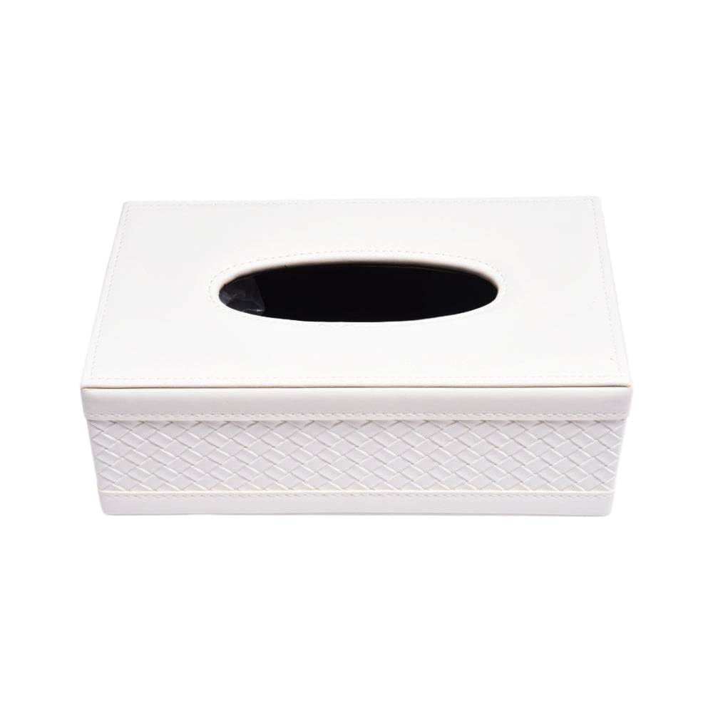 TISSUE BOX LEATHER IR 7296-1 Default Title - MamasJan Décor