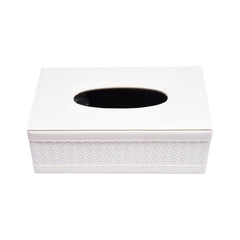 TISSUE BOX LEATHER IR 7296-1 Default Title - MamasJan Décor