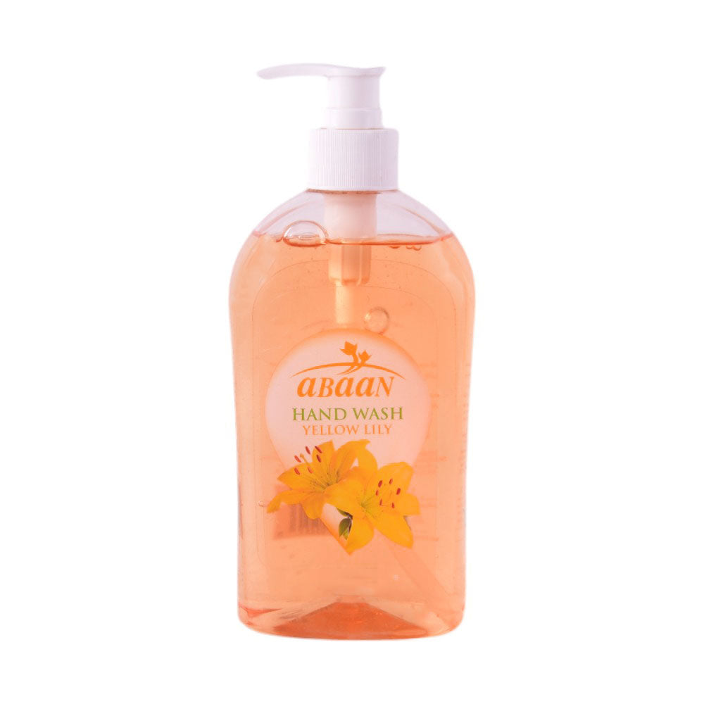ABAAN HAND WASH YELLOW LILY 500 ML Default Title - MamasJan Grocery Nonfood