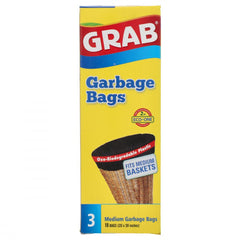 GRAB GARBAGE BAG MEDIUM 20 X 30 Default Title - MamasJan Grocery Nonfood