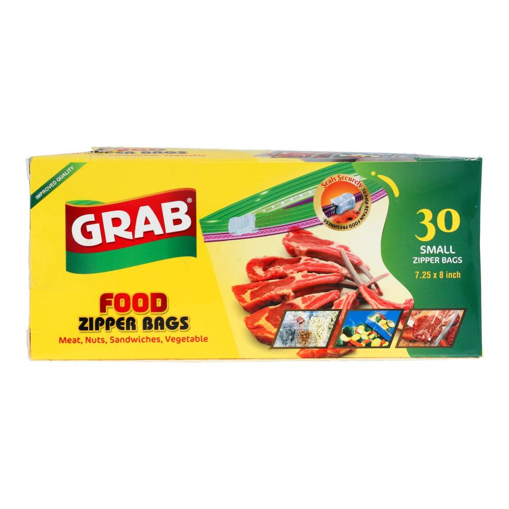 GRAB ZIPPER BAG 30 SMALL 7.25X8INCH Default Title - MamasJan Grocery Nonfood