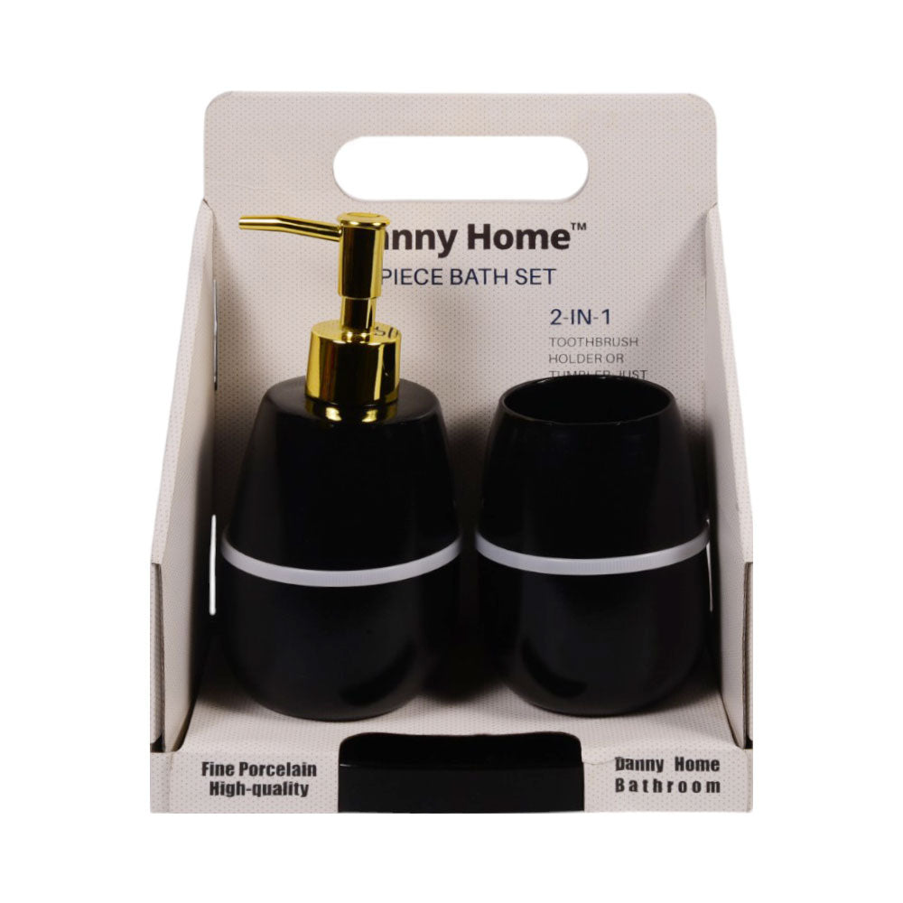 BATHROOM SET 3PC CZT34-15 Default Title - MamasJan Décor
