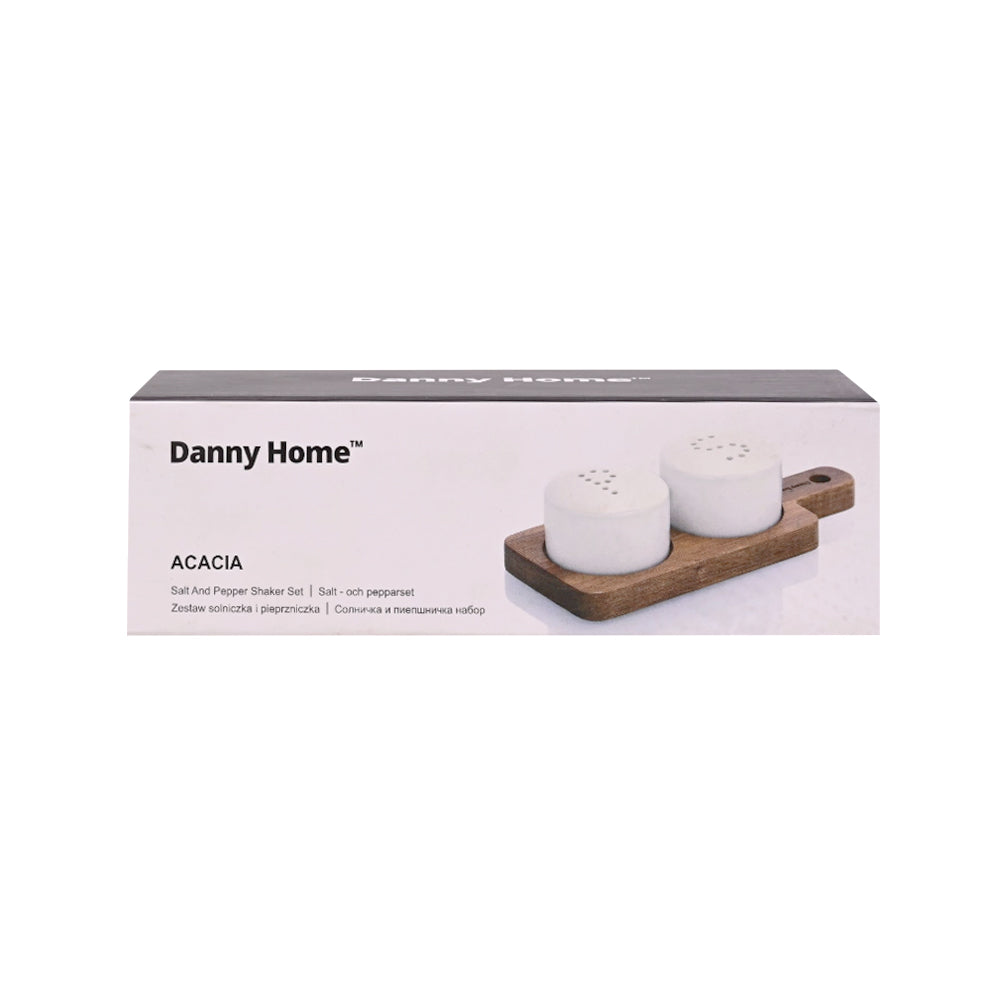 SALT & PEPPER SET 2PC DANNY HOME BW20-101 Default Title - MamasJan Crockery