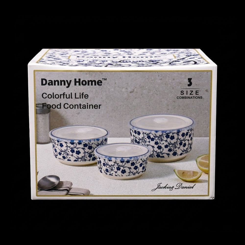 BOWL SET 3PC DANNY HOME ASC2011-3T Default Title - MamasJan Crockery