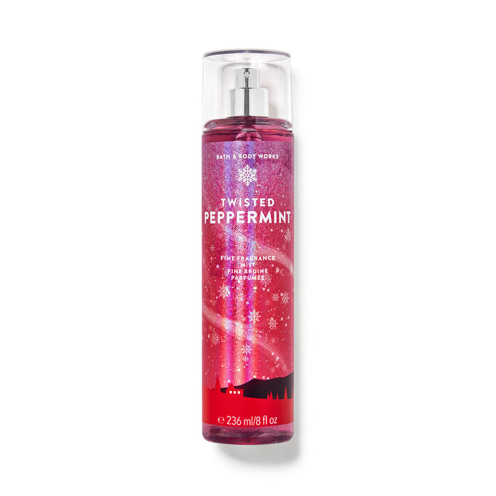 BBW TWISTED PEPERMINT BODY MIST Default Title - MamasJan Makeup