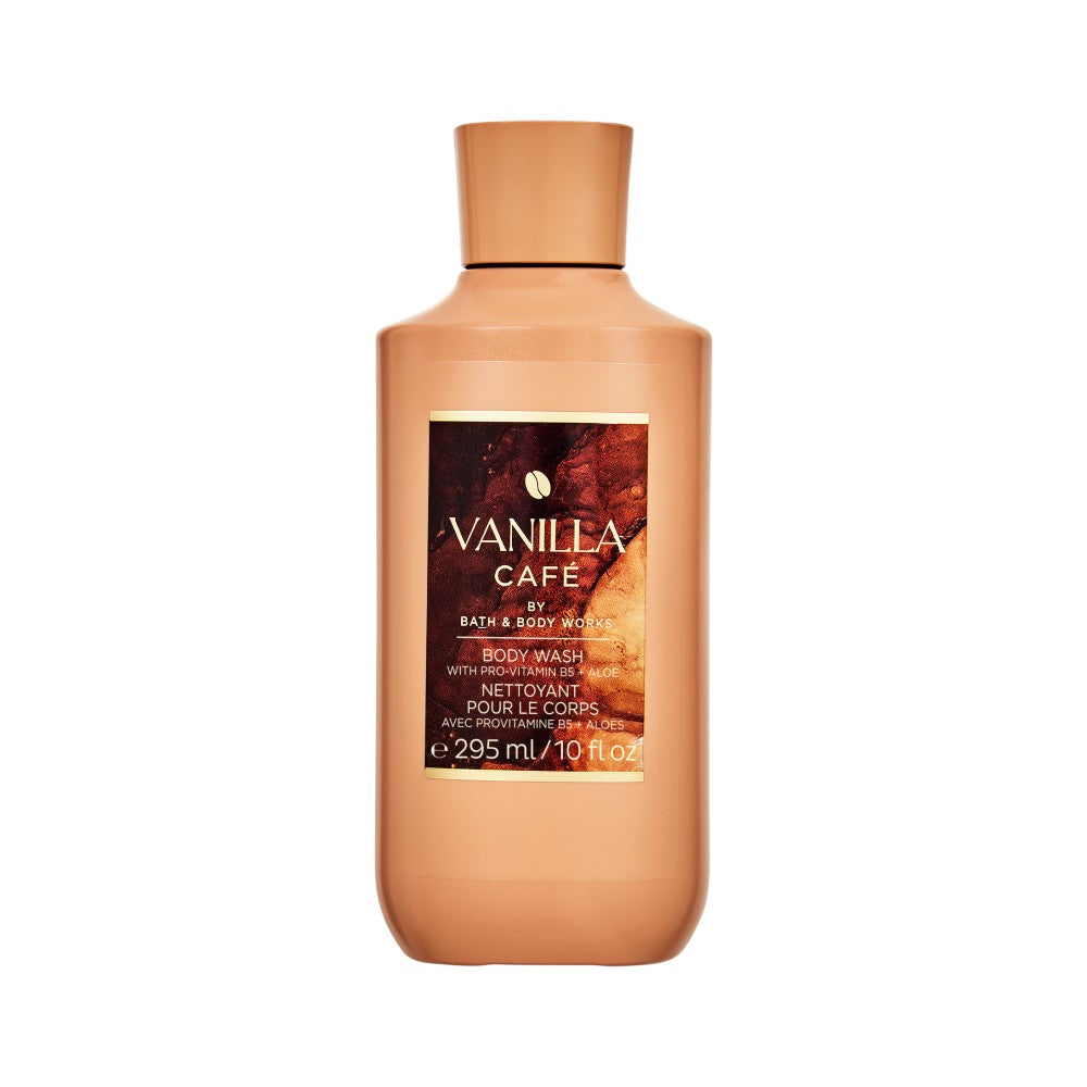 BATH & BODY WORKS BODY WASH VANILLA CAFE 295 ML Default Title - MamasJan Makeup
