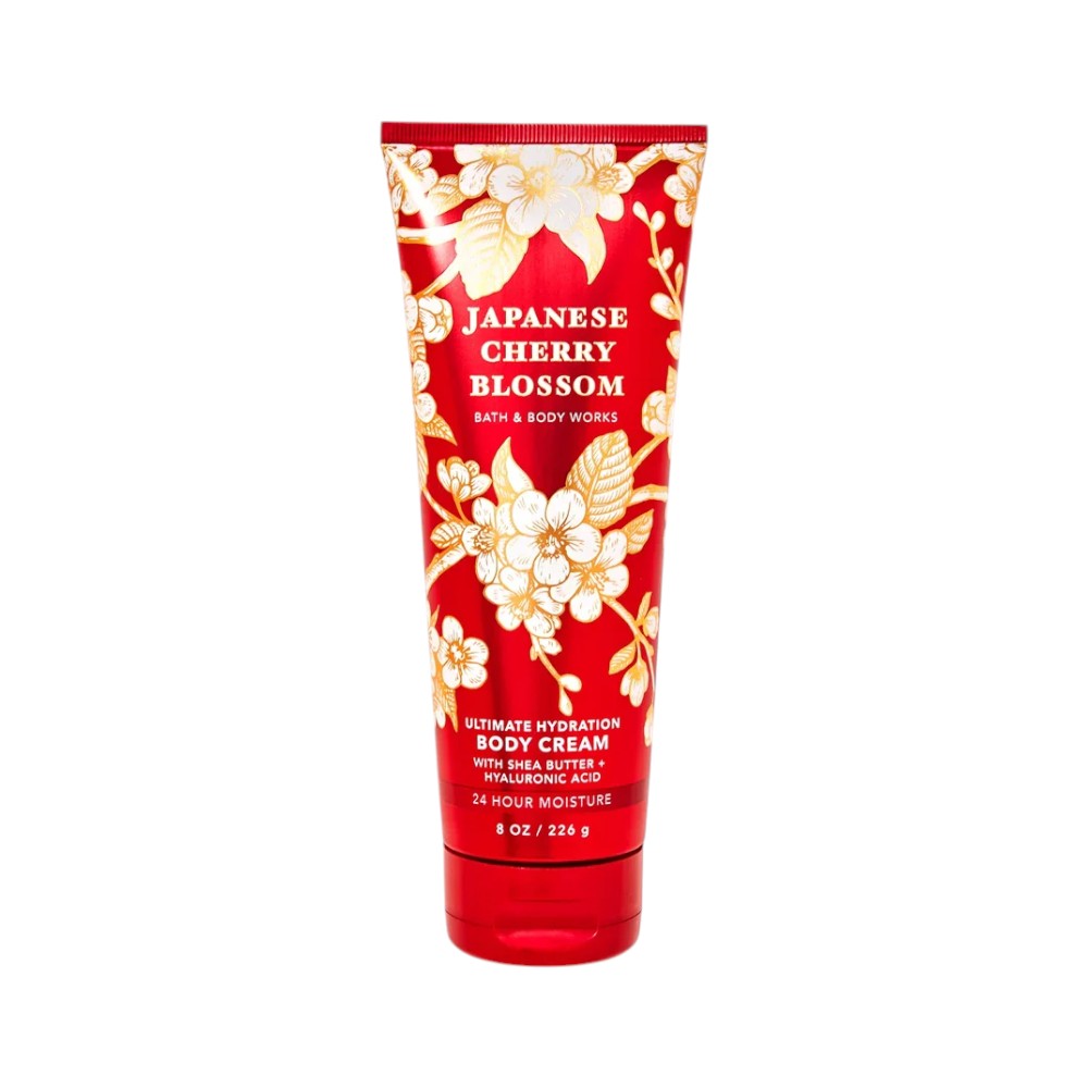 BATH & BODY WORKS CREAM JAPANESE CHERRY BLOSSOM 226 GM Default Title - MamasJan Makeup