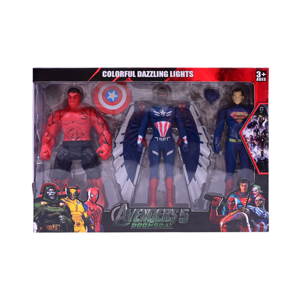 BBC3A AVENGERS DOOMSDAY FIGURE SET IR Default Title - MamasJan Toys