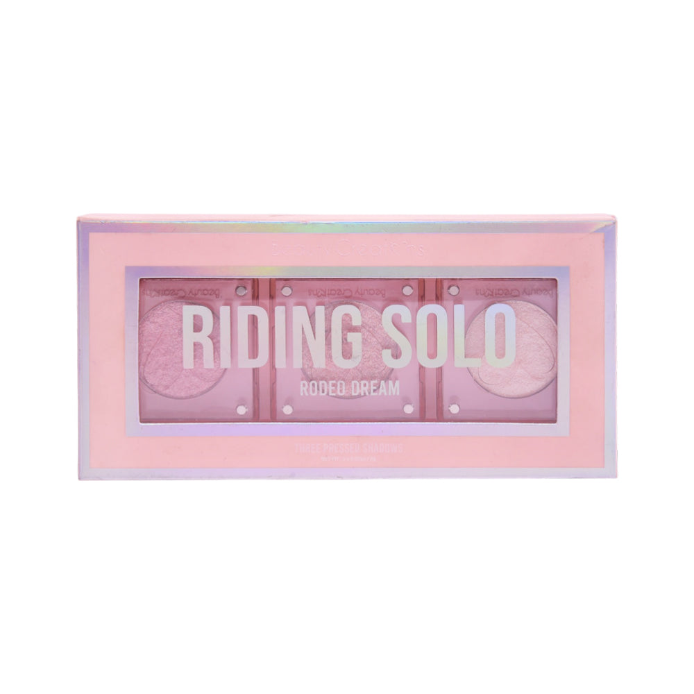 BEAUTY CREATIONS RIDING SOLO THREE PRESSED SHADING PALETTE Default Title - MamasJan Makeup