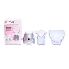 Lifecare Portable Steam Inhaler And Facial Sauna 2 In 1 Steamer - The Healthcare Shop Pakistan