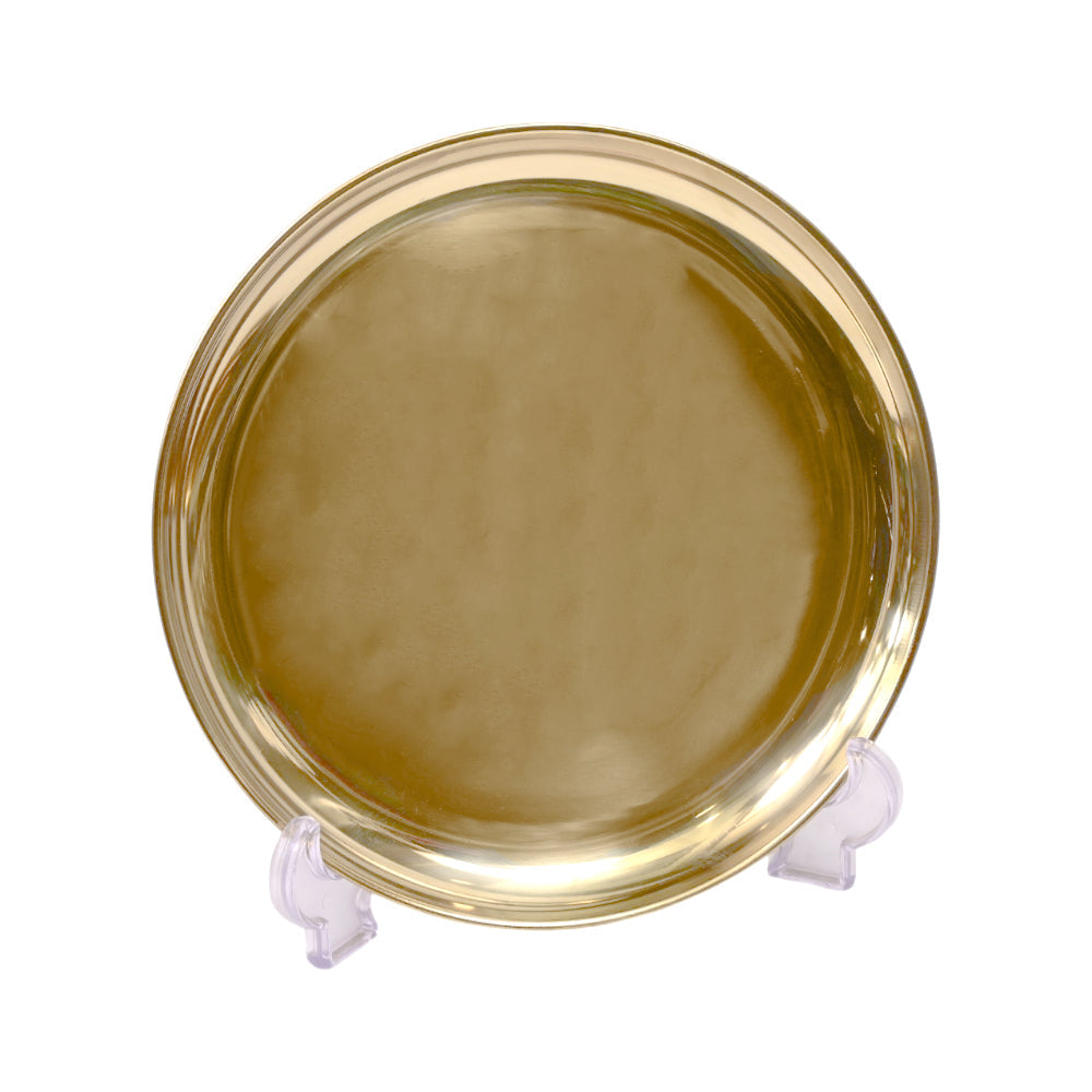 TRAY STEEL GOLDEN ROUND 5220 Default Title - MamasJan Crockery
