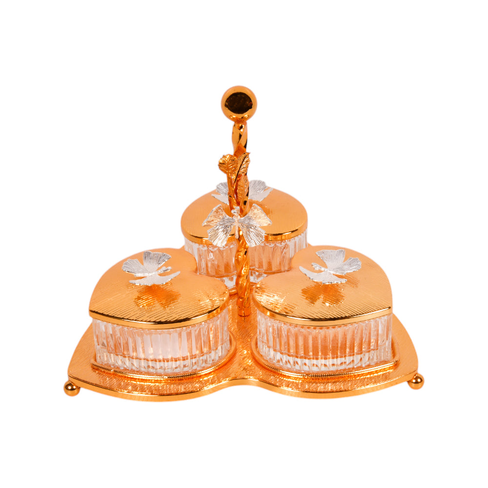 DISH DRY FRUIT WJ2249-3 Default Title - MamasJan Decoration