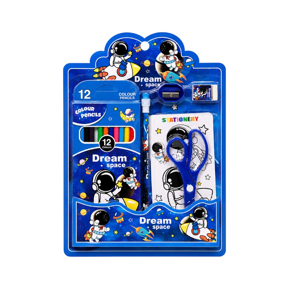 903 STATIONARY GIFT SET IN CARD IR Default Title - MamasJan Toys