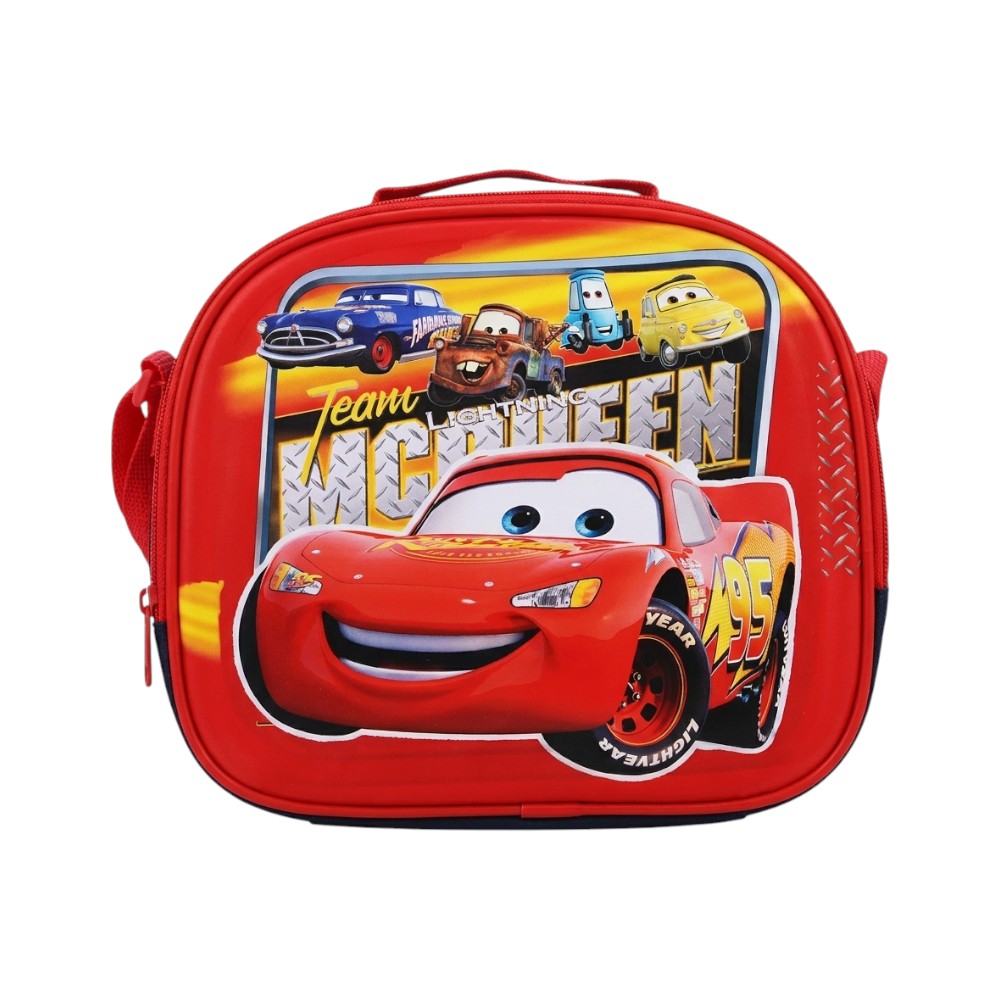 CB01-5 LUNCH BAG W-POUCH CAR S.T Default Title - MamasJan Toys