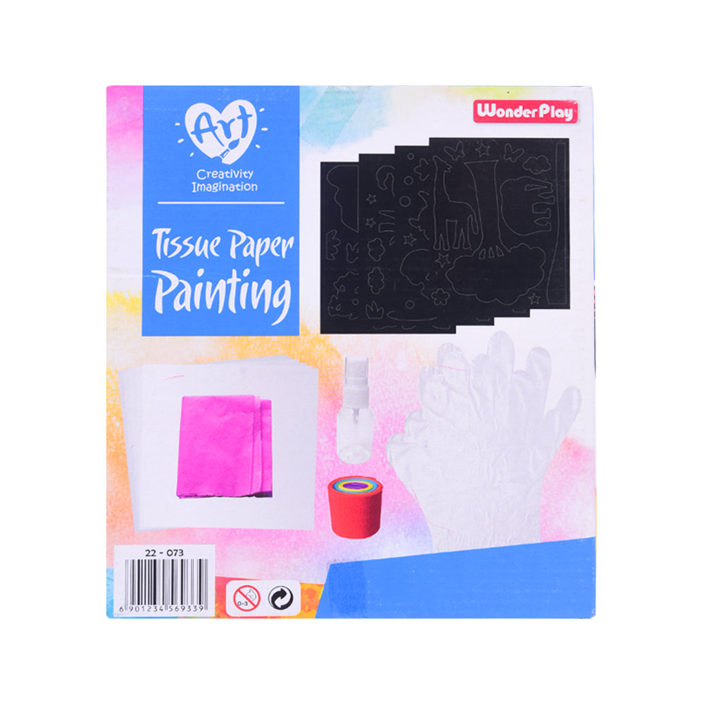 22-073 TISSUE PAPER PAINTING ART Default Title - MamasJan Toys