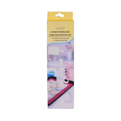 COOKIE PRESS & CAKE DECORATION 18PC IR 100771/M2278 Default Title - MamasJan Crockery