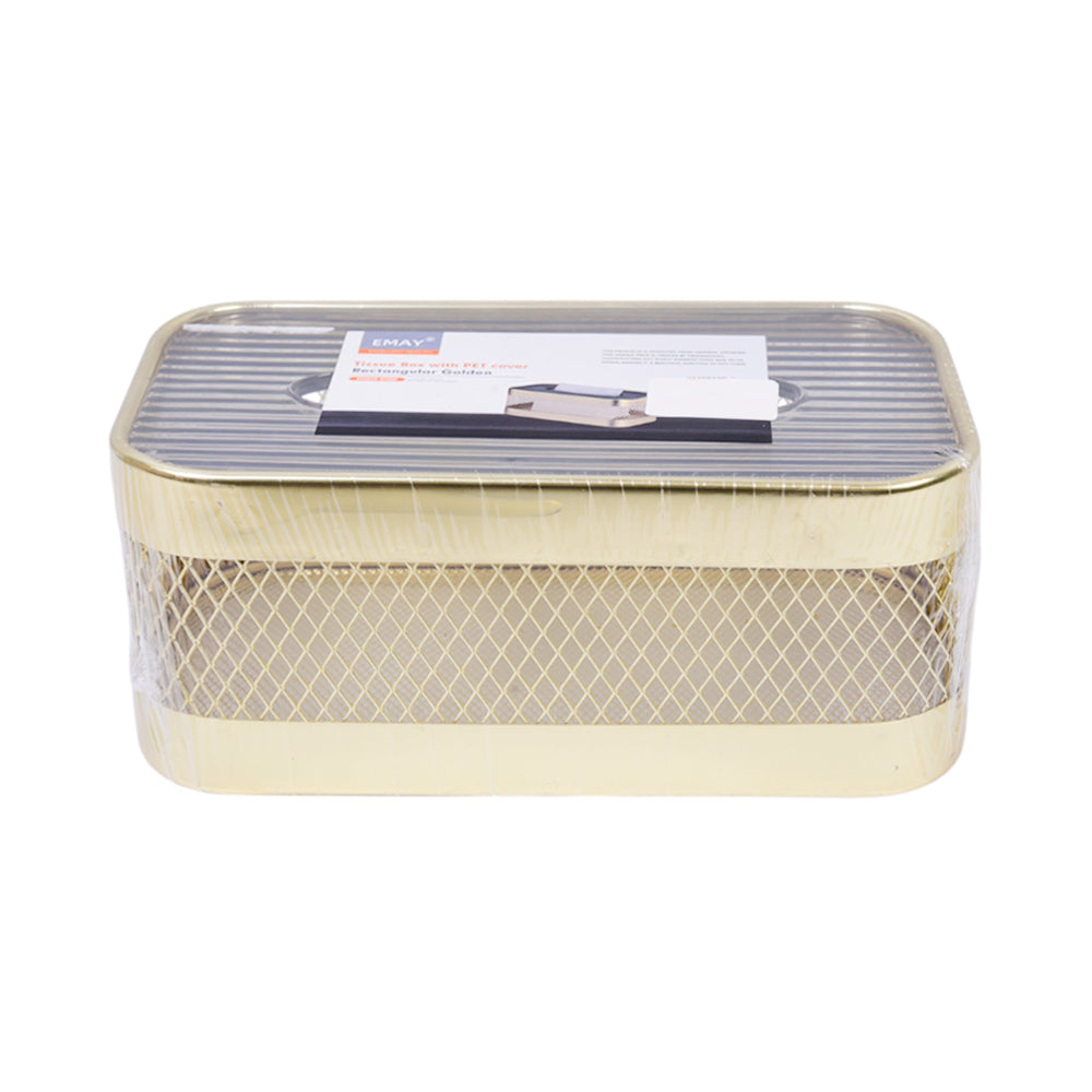 TISSUE BOX EMAY IR YM8822G Default Title - MamasJan Decoration