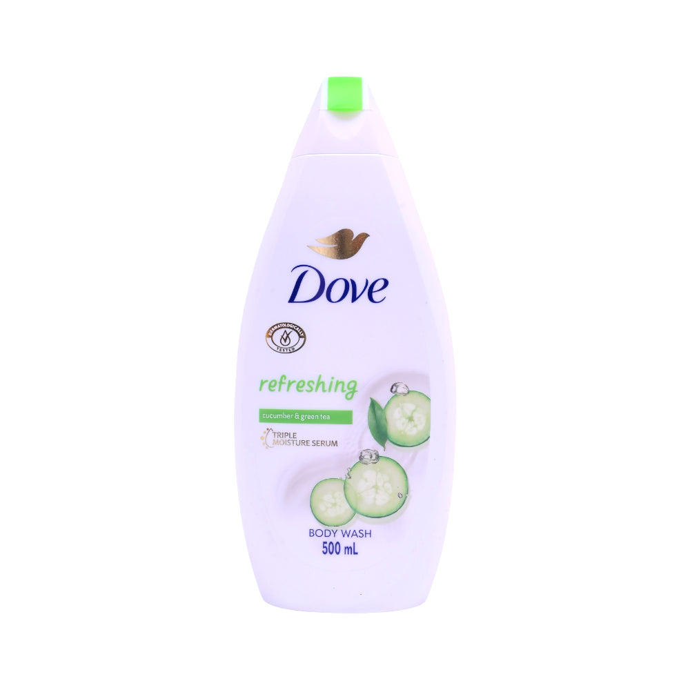 DOVE BODY WASH REFRESHING 500 ML Default Title - MamasJan skincare