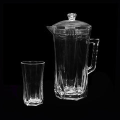 WATER SET 7PC ACRYLIC IR 5017H6 Default Title - MamasJan Crockery