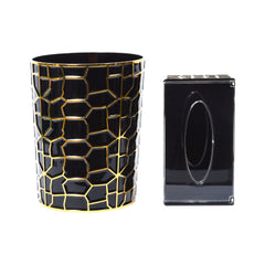DUSTBIN & TISSUE BOX SET IR 2163BTH-L Default Title - MamasJan Décor